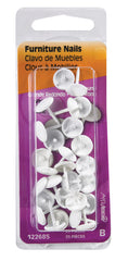 Hillman 122685 Furniture Nails White