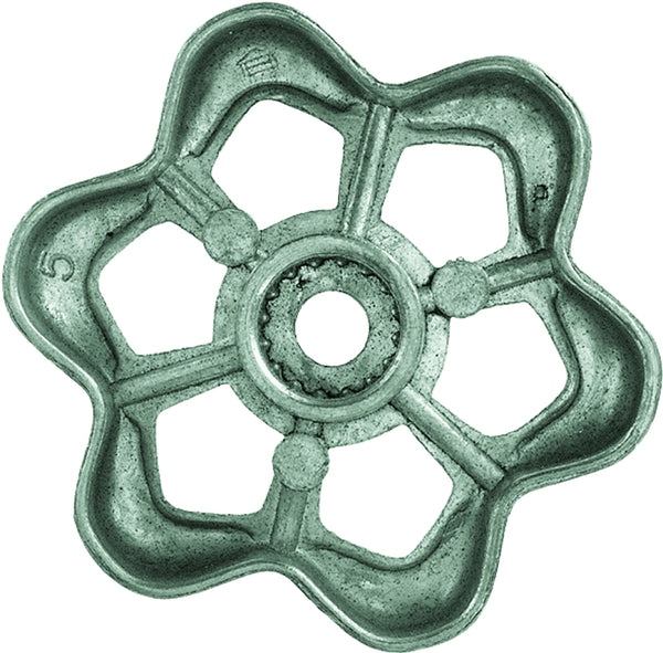 Danco 80417 Round Broach Wheel Handle, for Use with Hose Bibb Faucets, Sillcock, Stopcocks and Valves, Metal