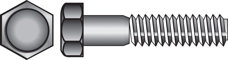 The Hillman Group 811518 Hot Dipped Galvanized Hex Bolt, 1/4-Inch x 3-Inch, 100-Pack