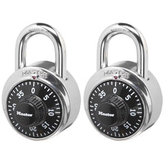 Master Lock Padlock Comb Dial Twinpk 1500T