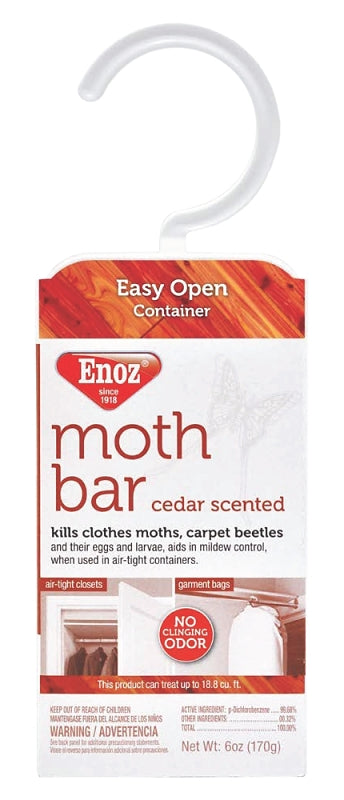 Enoz Moth Bar - Ceder Scented 495.6T