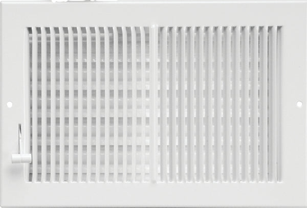 Imperial Register Sidewall 10x4in Wht RG0289
