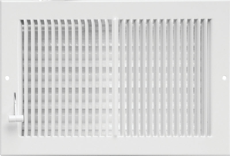 Imperial 12" x 6" Two-Way Sidewall Register, White, RG0299
