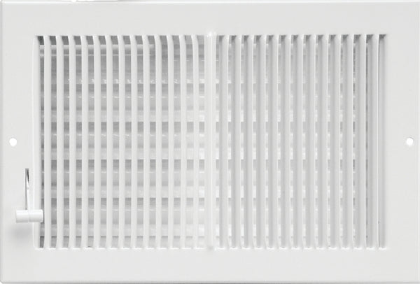 Imperial Register Sidewall 8x4in Wht RG0309