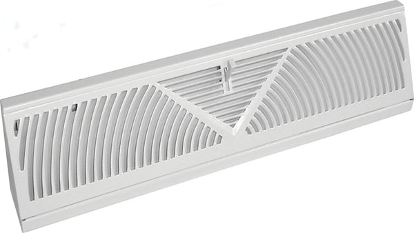 Imperial Register Baseboard 18in Wht RG1627-A