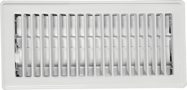 Imperial RG0157 Floor Register White, 2.25x10 Inch