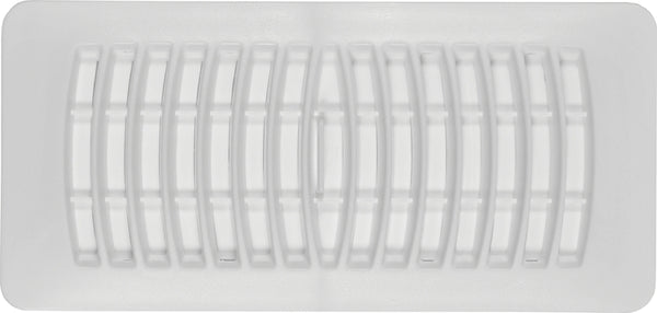 Imperial RG1292 Floor Register, 4x10 Inch, White
