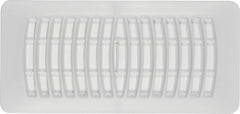 Imperial RG1292 Floor Register, 4x10 Inch, White