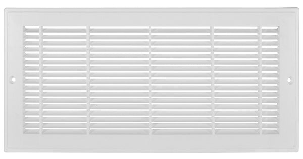 Imperial Manufacturing RG3010 Imperial Plastic Sidewall Grille, 12X6, White, 10 Grilles Per Case (10-Pack)