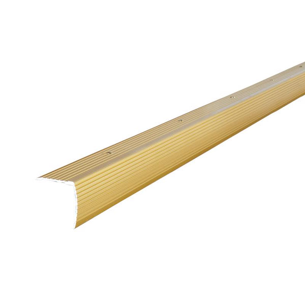 M-D Building Products M-D 79020 36" Satin Brass Fluted Stair Edging