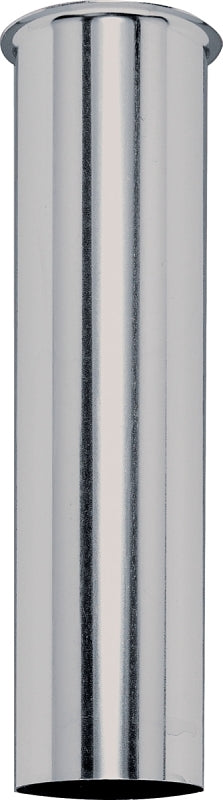 Plumb Pak PP161CP Chrome Plated Sink Tailpieces 1-1/4" x 6", 22 Gauge