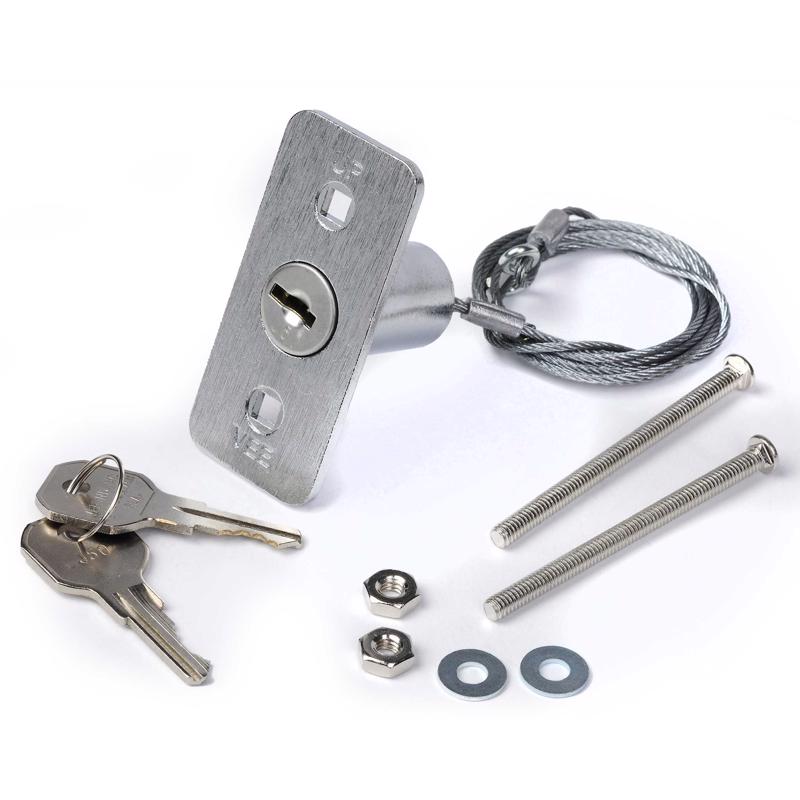 Genie GEN37374R Universal Garage Door Emergency Release Kit, one Size, Metallic