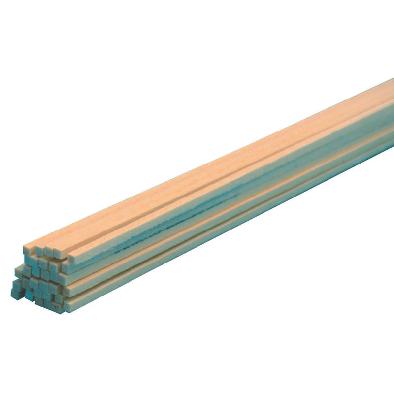 Saunders Midwest Products 4022 Basswood, 1/16 x 1/16 x 24-Inch "Single item"