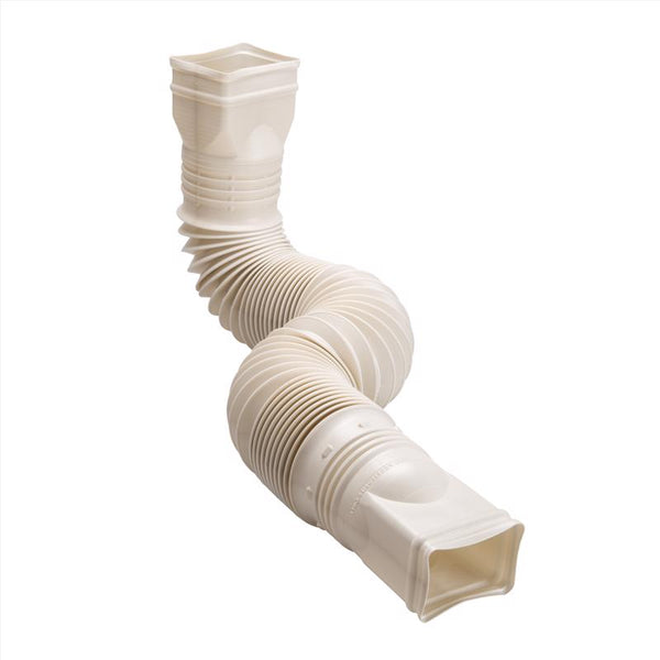 Flex-Drain Amerimax Home Products 85014 Flex-a-spout Tan