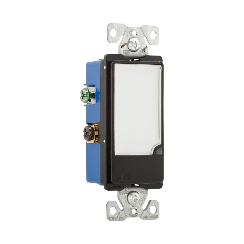 Eaton Wiring Devices 7737BK-BOX - Full Hallway Nightlight 120V BK - 6EA (6-Pack)