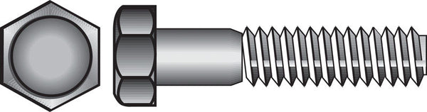 The Hillman Group 811599 Hot Dipped Galvanized Hex Bolt, 3/8-Inch x 8-Inch, 50-Pack, 8 inches, No Color