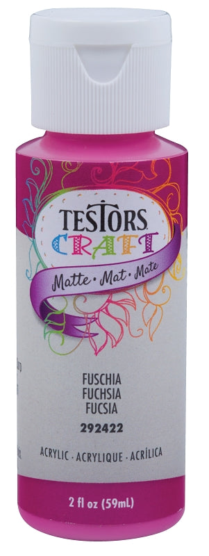 TESTOR 292422A 2OZ Fushia Matte Paint