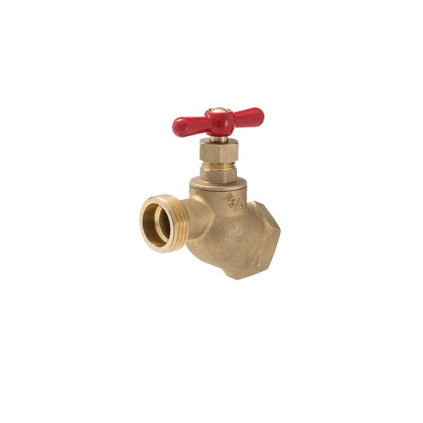 b&k Brass 3/4-in FIP x 3/4-in MHT No Kink Heavy Duty Hose Bibb 102-414
