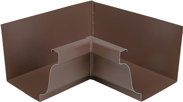 AMERIMAX HOME PRODUCTS 2520119 5-Inch Aluminum Inside Mitre, Brown