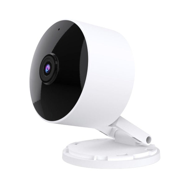 Feit Electric Indoor Security Camera with Motion Detection, 30ft. Night Vision, 360° Adjustable Head, 2.4GHz WiFi, 2-Way Audio, 1080p HD, Works with Alexa & Google Asst, Plug-in, White - CAM1/WIFI