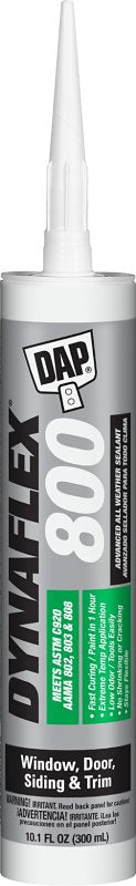 DAP 810 Winder Advanced Polymer Siding and Window Sealant, 10.1 Oz, Cartridge, Tan, Paste