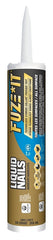 Liquid Nails 56198673380 LN-2000 FuzeIt All Surface Construction Adhesive (9-Ounce) , Gray