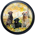 Taylor Weather Resistant Shatterproof Dial Thermometer, No Size, Black & Yellow 6703N