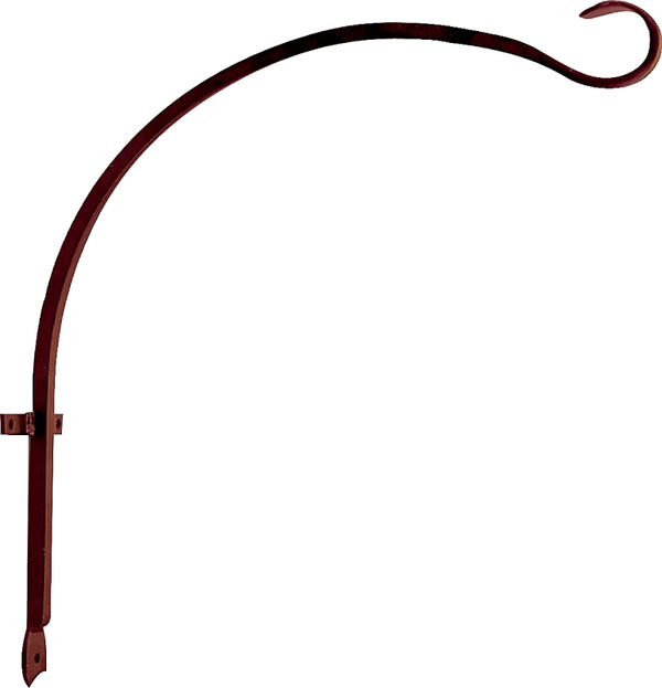Mintcraft Gb-3040 Curved Hanging Plant Hook 16", Hammertone Bronze