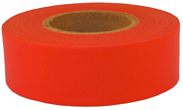 C.H. Hanson 17010 Sub-Zero Flagging Tape, Fluorescent Red, 5 mil, 150 ft