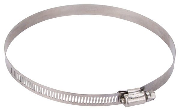MINTCRAFT HCRSS88 Hose Clamp, 5-1/8-6" Chrome Stainless Steel