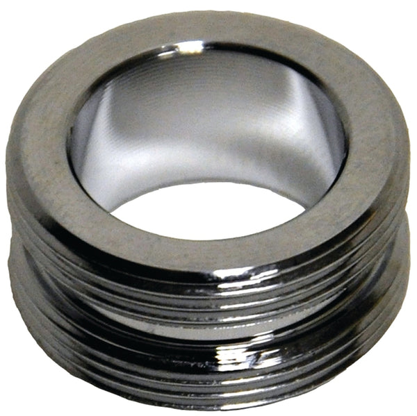 DANCO Easy-to-Install, Reduced-Lead Male/Male Faucet Aerator Adapter, Chrome, 55/64-Inch (27M) x 55/64-Inch (27M), 1-Pack (10525)