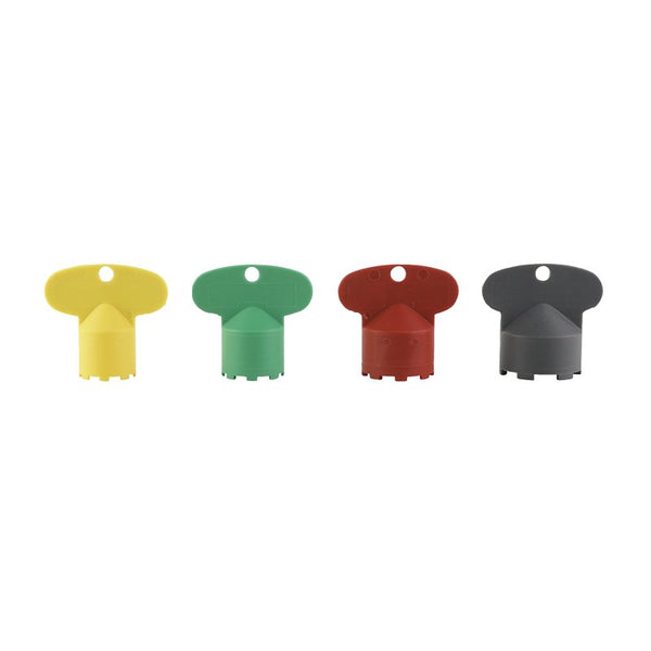 Danco Cache Faucet Aerator Key Removal Wrench Tool, Multiple Colors, M24x1, M21.5x1, M18.5x1 and M16.5x1 (11032)