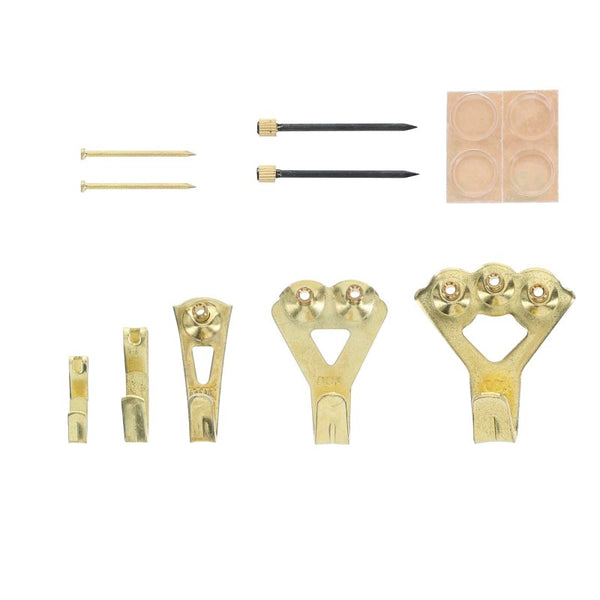 Hillman OOK Steel Picture Hanging Kit 100 lb. 17 pk Hanger 535622