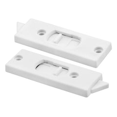 Prime-Line F 2599 Window Tilt Latch, Vinyl, 1-1/4&quot x 5/16&quot x 3-3/8&quot, White