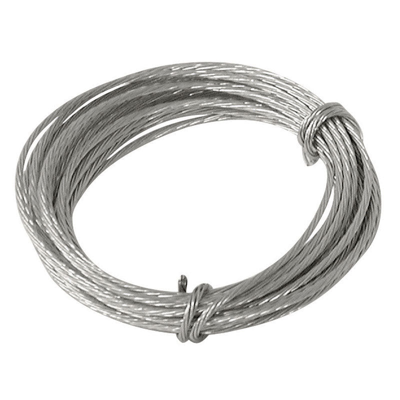 OOK Mirror Hanging Cord 20 Lb White Plastic 9'