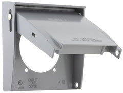 Bell Outdoor 5034-0 RAYNTITE outlet cover, Gray
