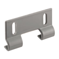 Prime-Line Slide-Co 193659 Shower Door Bottom Hook Guide, 2 In. Hole Center Spacing, Plastic Construction, Gray in Color (2 Pack) M 6191