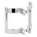 Slide-Co Prime-Line 2.8 in. W x 2 in. H Frameless Chrome Shower Door Handle M 6158 (6-Pack)