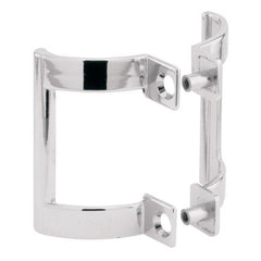 Slide-Co Prime-Line 2.8 in. W x 2 in. H Frameless Chrome Shower Door Handle M 6158 (6-Pack)