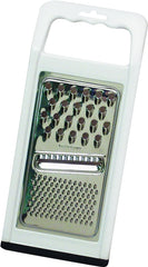 Chef Craft Select Stainless Steel Grater, 5 x 11 inch 1 piece, White 21005