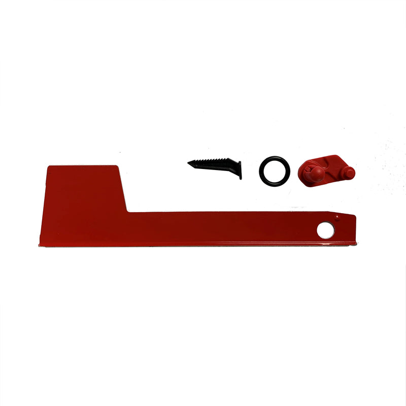 Gibraltar Mailboxes RF00R06AM RF000R06 Mailbox Kit, Aluminum, Red