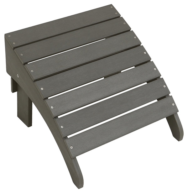 Seasonal Trends Ottoman Resin Wood Adirondack O8732QPW003