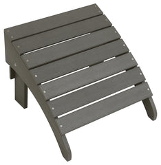 Seasonal Trends Ottoman Resin Wood Adirondack O8732QPW003