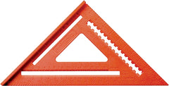 Johnson Level & Tool RAS-170B-ORA Structo-Cast Rafter Square, 12", Red, 1 Square