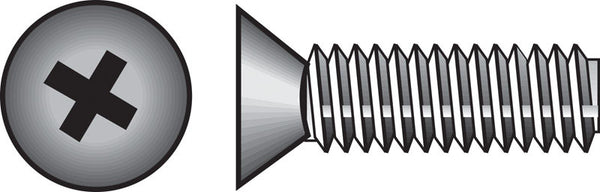 Hillman 101075 10-24X1/2 FH MACH Screw , zinc