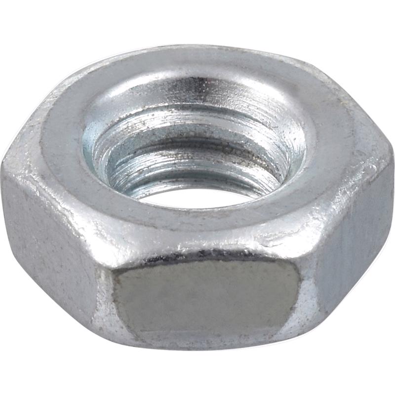 Hillman 140021 Hex Machine Screw Nut,10-24,100-Pack, zinc