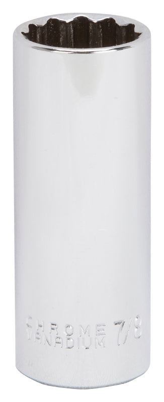 MINTCRAFT MT6528608 Deep Socket, 7/8-Inch