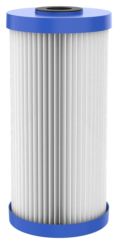 Pentair OMNIFilter RS6 Sediment Water Filter, 10-Inch, Whole House Heavy Duty Pleated Replacement Cartridge, 10" x 4.5" RS6-SS2-S18/06