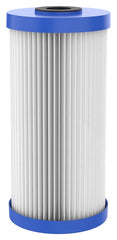 Pentair OMNIFilter RS6 Sediment Water Filter, 10-Inch, Whole House Heavy Duty Pleated Replacement Cartridge, 10" x 4.5" RS6-SS2-S18/06