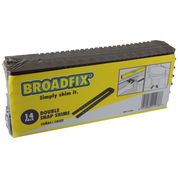 Broadfix Shim Dbl Snap Plstc 14pk SW14SW-US